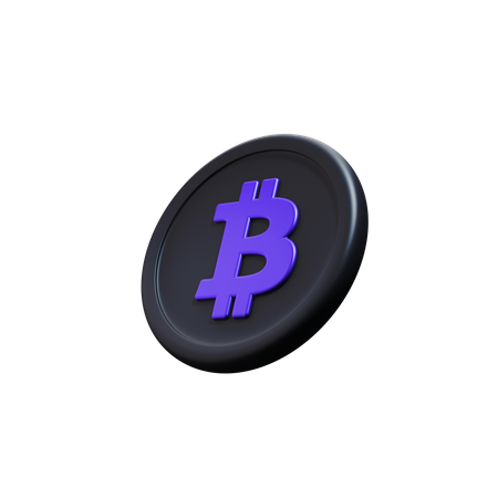 Bitcoin BTC 3D