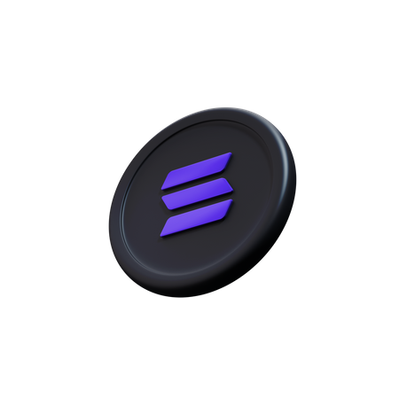 Solana SOL 3D